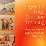 tangerine yoga 200 hour teacher training