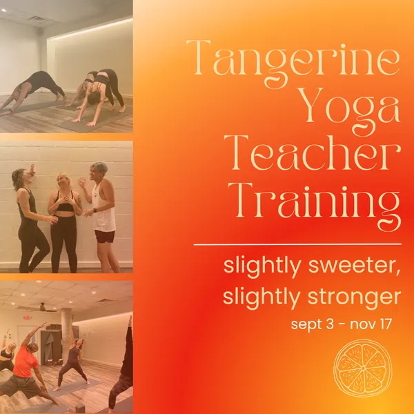 tangerine yoga 200 hour teacher training