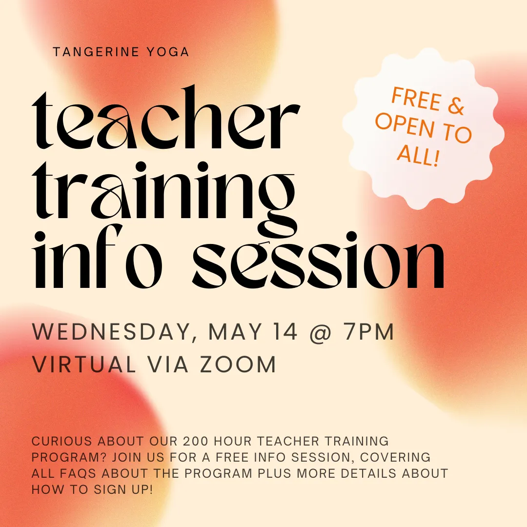 teacher training info session