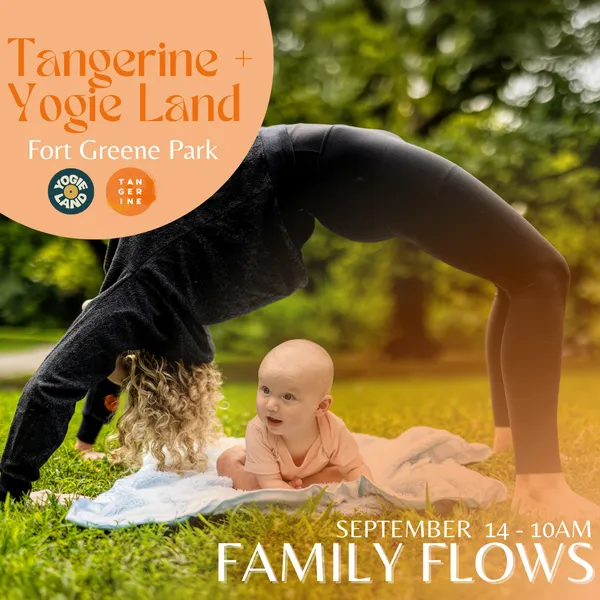 Tangerine Yogie Land: Family Flows in Fort Greene Park