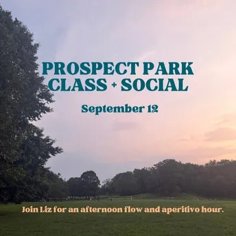 Yoga in the Park: Class + Social at Tangerine Yoga in Brooklyn
