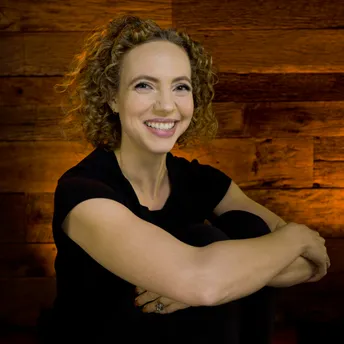 Laura Adelson - yoga instructor at Tangerine Yoga in Brooklyn