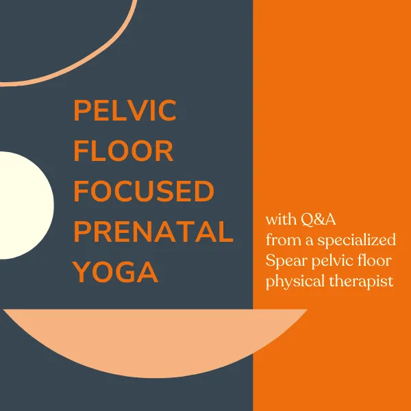 Pelvic Floor Focused Prenatal Yoga Workshop