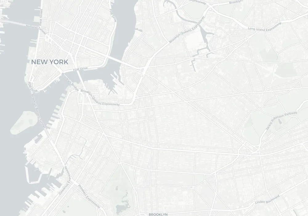 Map of Brooklyn