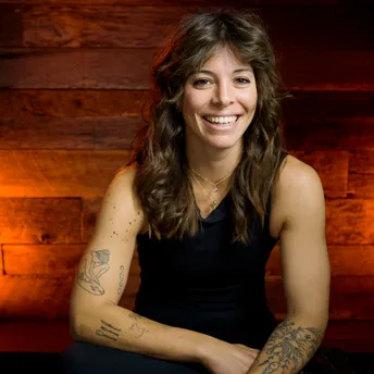 Liz Migliaccio - yoga instructor at Tangerine Yoga in Brooklyn